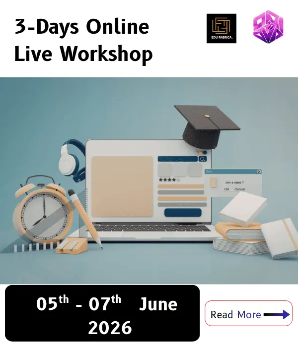 3-Day Online Live Hands-on Workshop