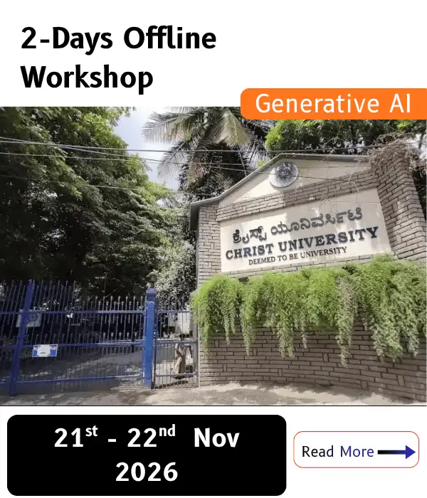 Edufabrica Workshop at Christ University