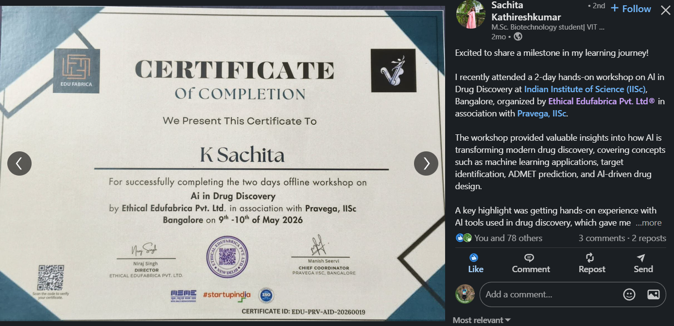 sachita kathireshkumar